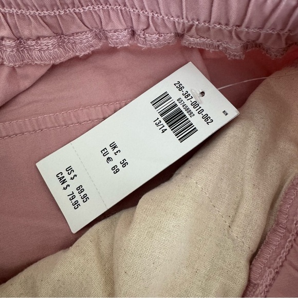 Abercrombie Kids Pink Cargo Pants Joggers Girls 13-14 NWT - Picture 3 of 7